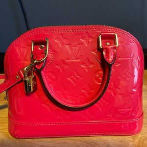Louis Vuitton Authentic Vernis Alma Rose / Hot Pink